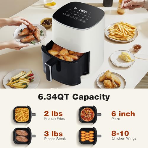 6 Quart Square Air Fryer with Window K97435