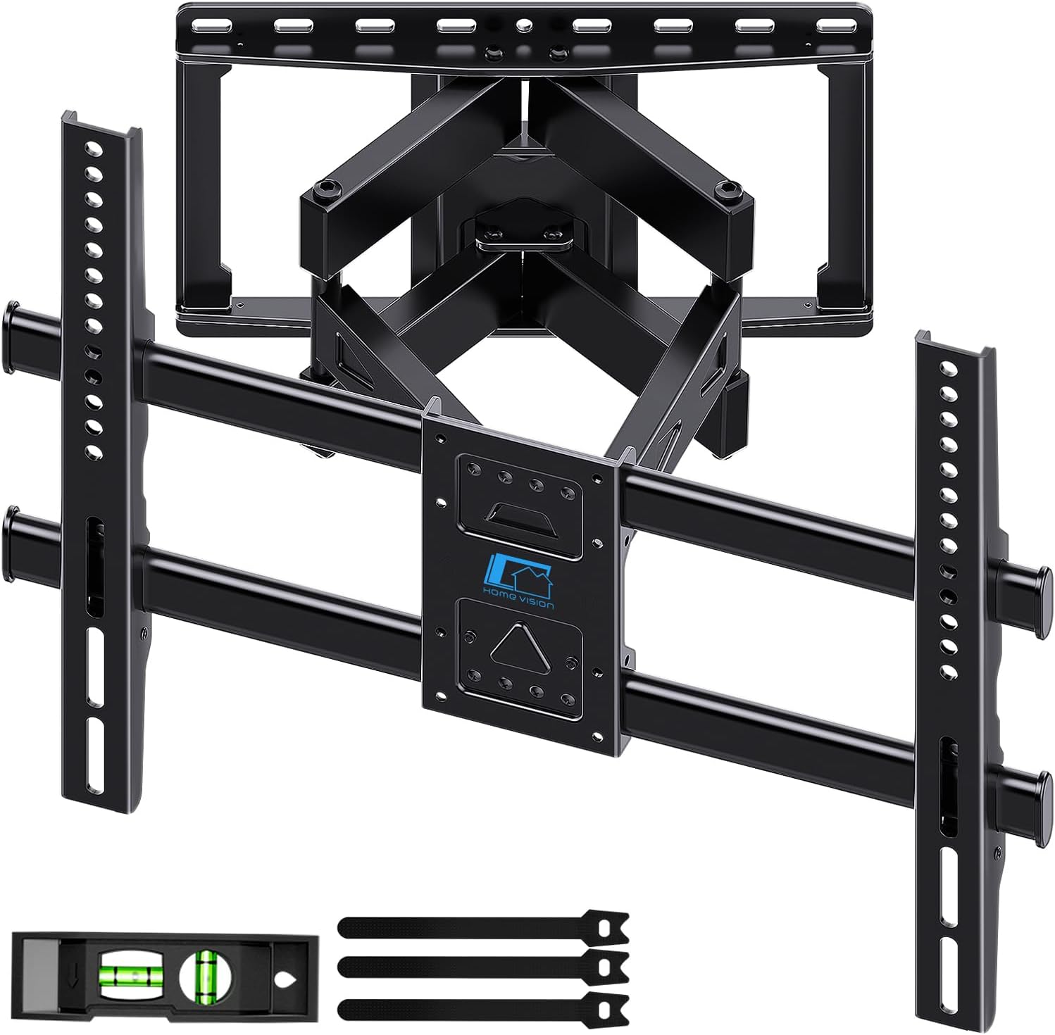 Full Motion TV Wall Mount for 32-85 inch TVs up to 132lbs, Max VESA 600x400mm U8454