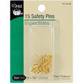Brass Safety Pins, Size 0 (15-Count) T3028