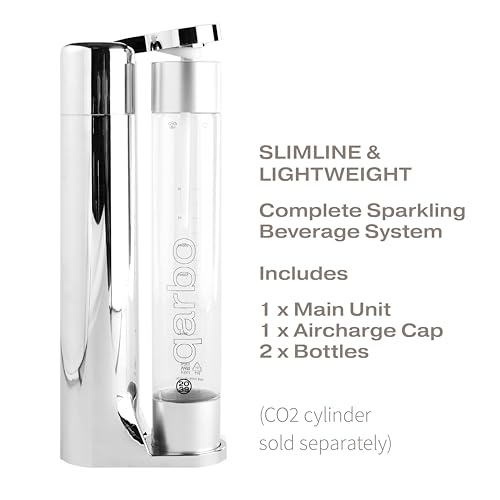 Metallic Red Sparkling Water Maker Machine J99673