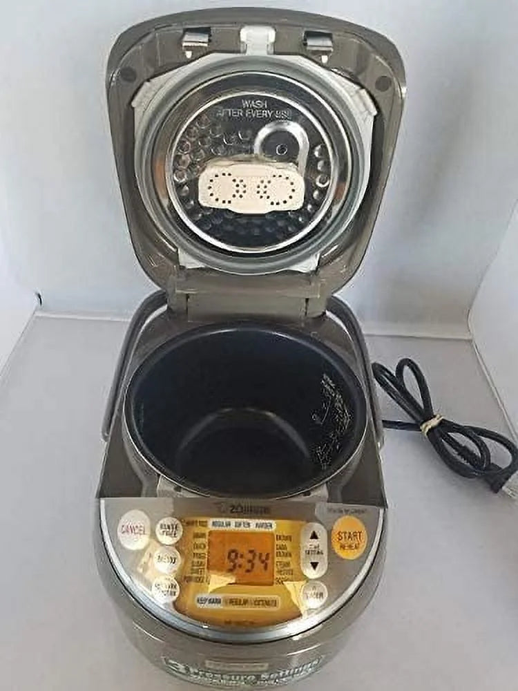 5.5 Cup Stainless Black Pressure Induction Heating Rice Cooker H549760