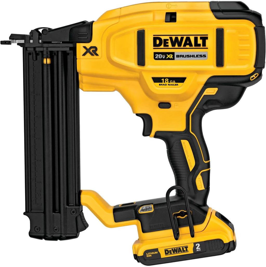 20V MAX* Cordless Brad Nailer Kit, 18GA D1204