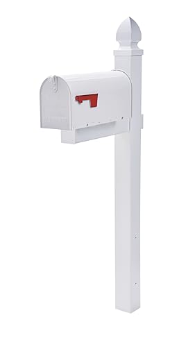 Black Galvanized Steel Mailbox C30577