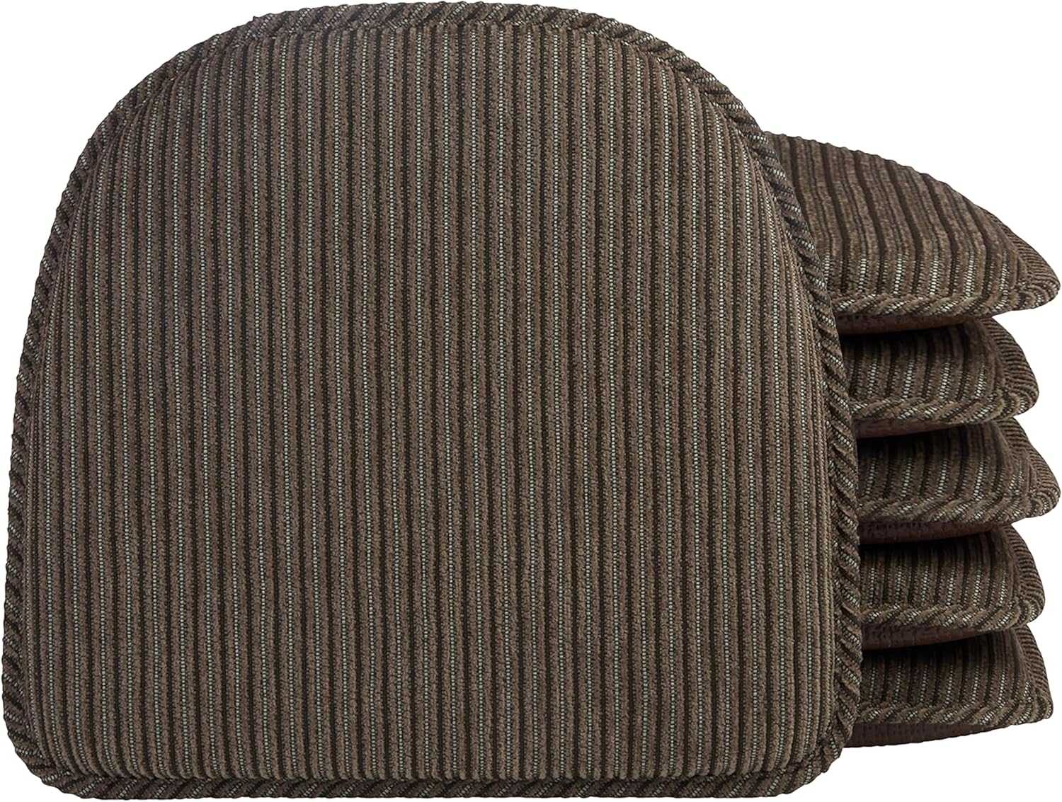 Non Slip Chair Cushions, 6 Count, Taupe S8847