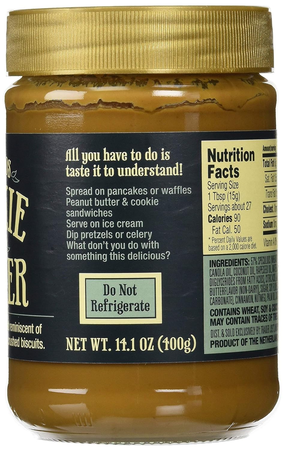 14.1 Oz Speculoos Cookie Butter (Pack of 4) E7089