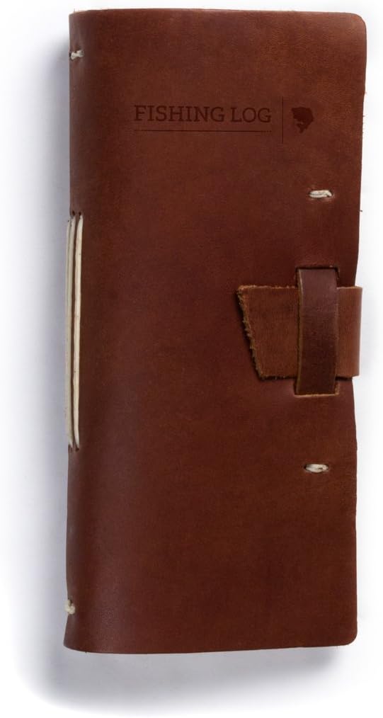 Leather Fishing Log Book Pack of 2 F5334