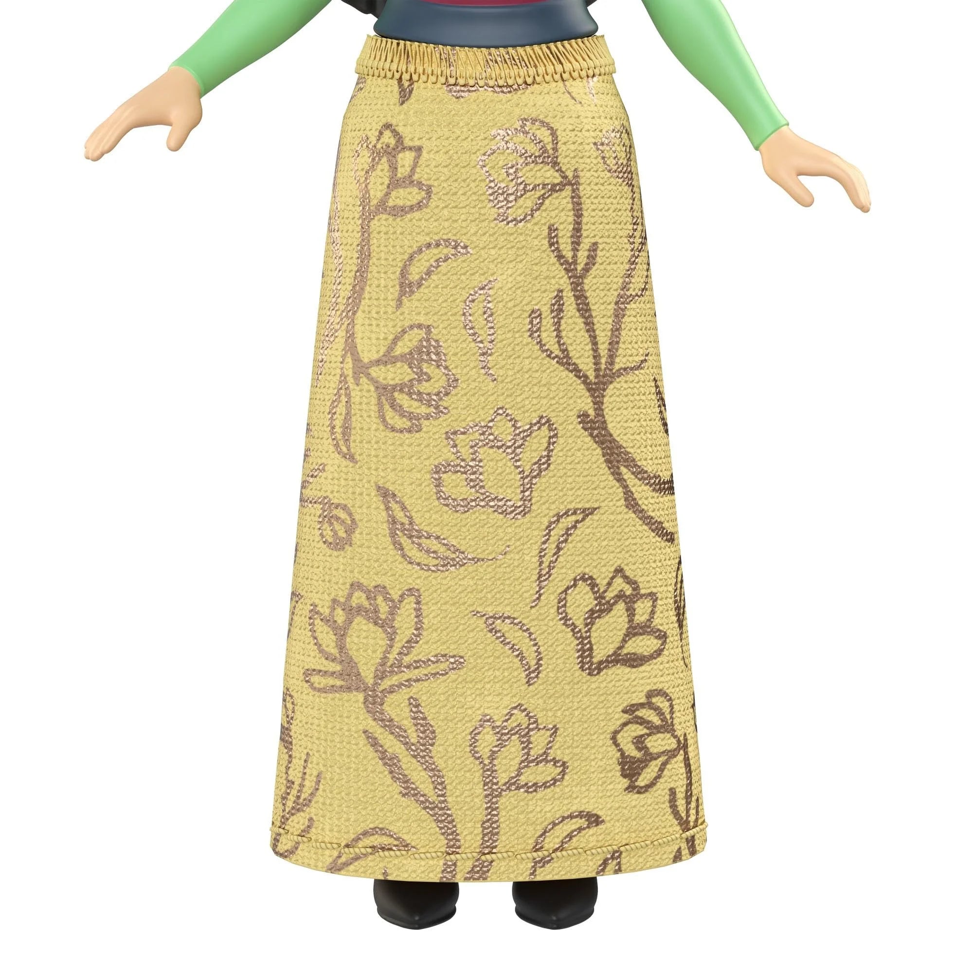 Bundle of 2 Disney Princess 3.5-inch Small Doll - Tiana & Mulan N813262