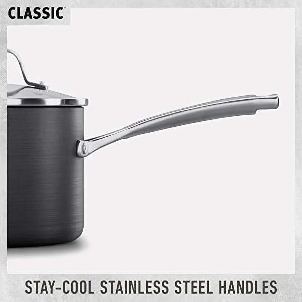 Grey 5 Quart Nonstick Saute Pan with Cover T249082