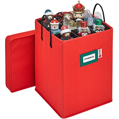 Storage Box for Nutcrackers and Figurines with Adjustable Dividers G602193