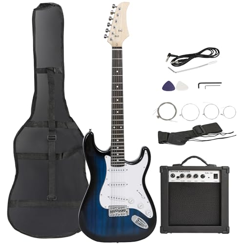 Black Full Size Electric Guitar Starter Kit J541