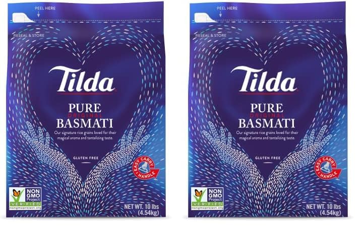 10-Pound White Basmati Rice X42389