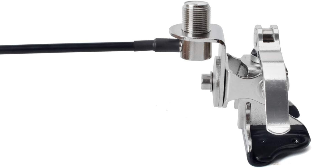 20inch Soft Telescopic Mobile Radio Antenna 137-174/400-480MHz with Clip and 5m Cable E29415