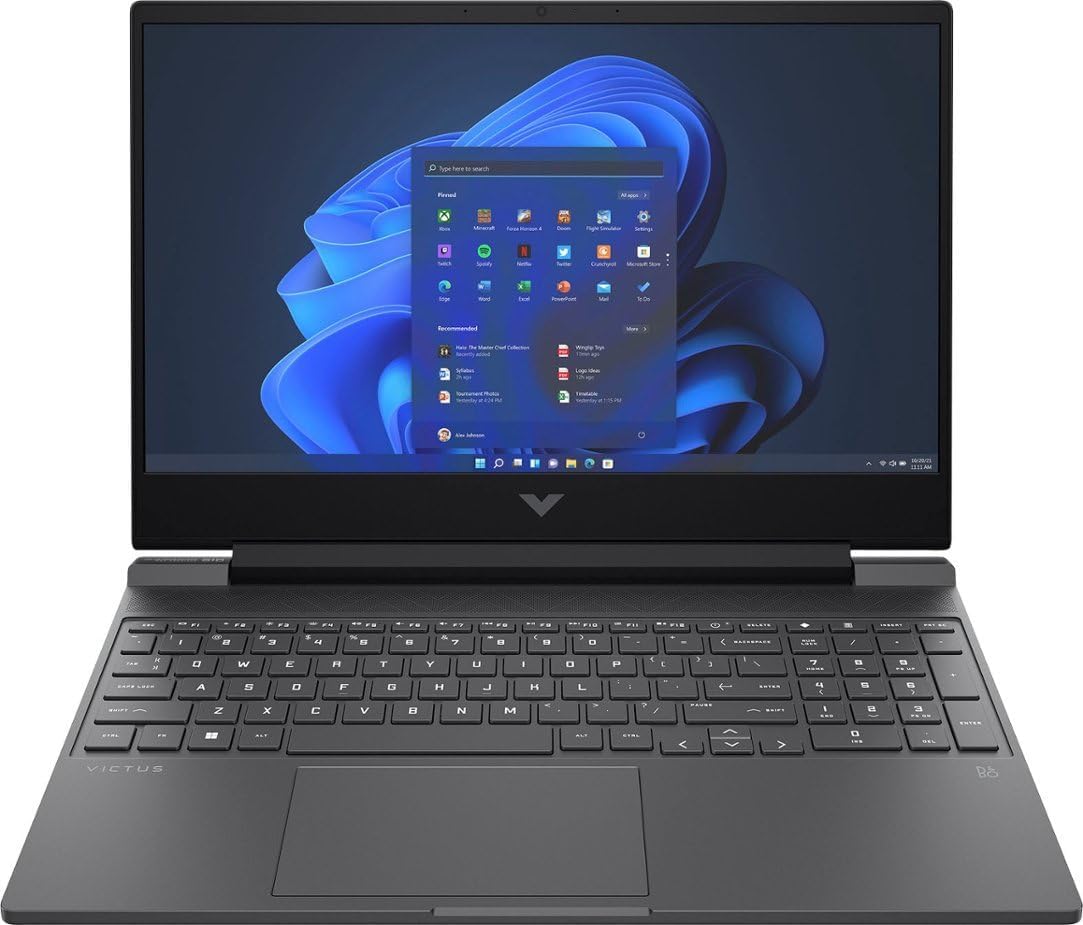15.6" 144 Hz Full HD Gaming Laptop (AMD Ryzen 5 7535HS, 32GB DDR5 RAM, 512GB PCIe SSD, GeForce RTX 2050) F444723