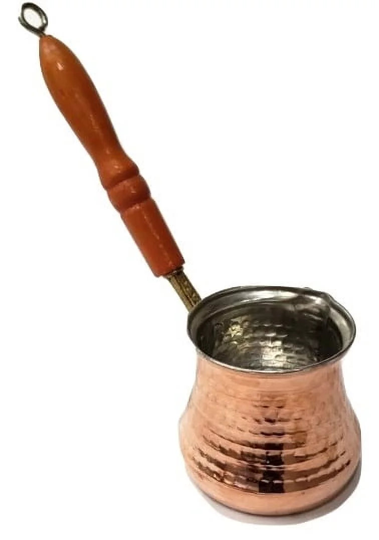 Hand Hammered Copper Turkish Coffee Pot C472