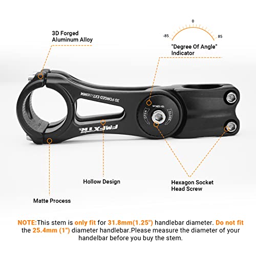110mm Adjustable Aluminum Alloy Bicycle Handlebar Stem R650