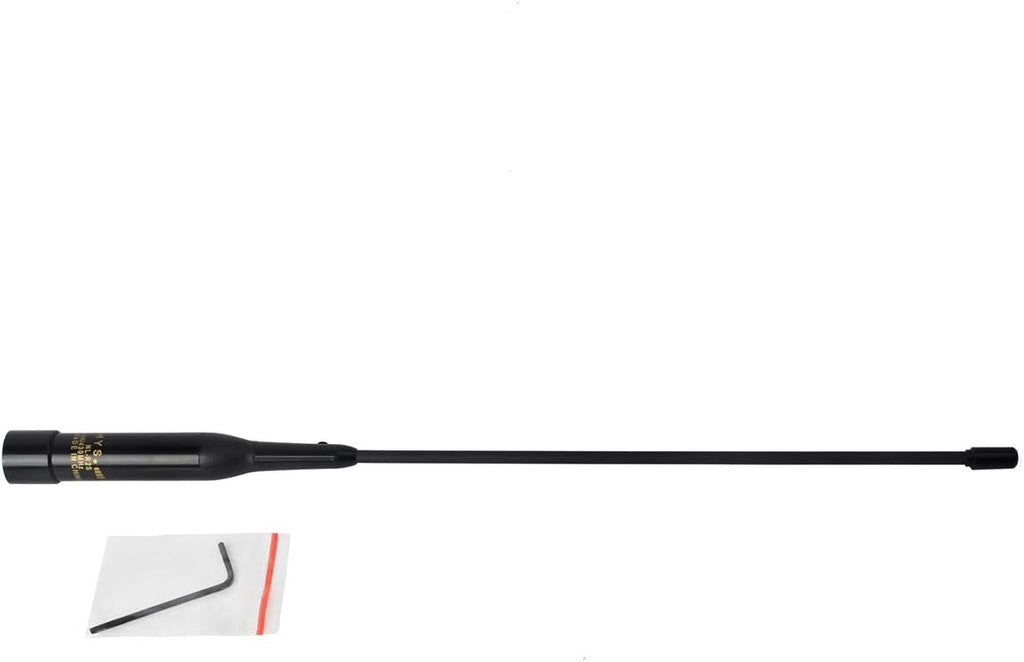 20inch Soft Telescopic Mobile Radio Antenna 137-174/400-480MHz with Clip and 5m Cable E29415