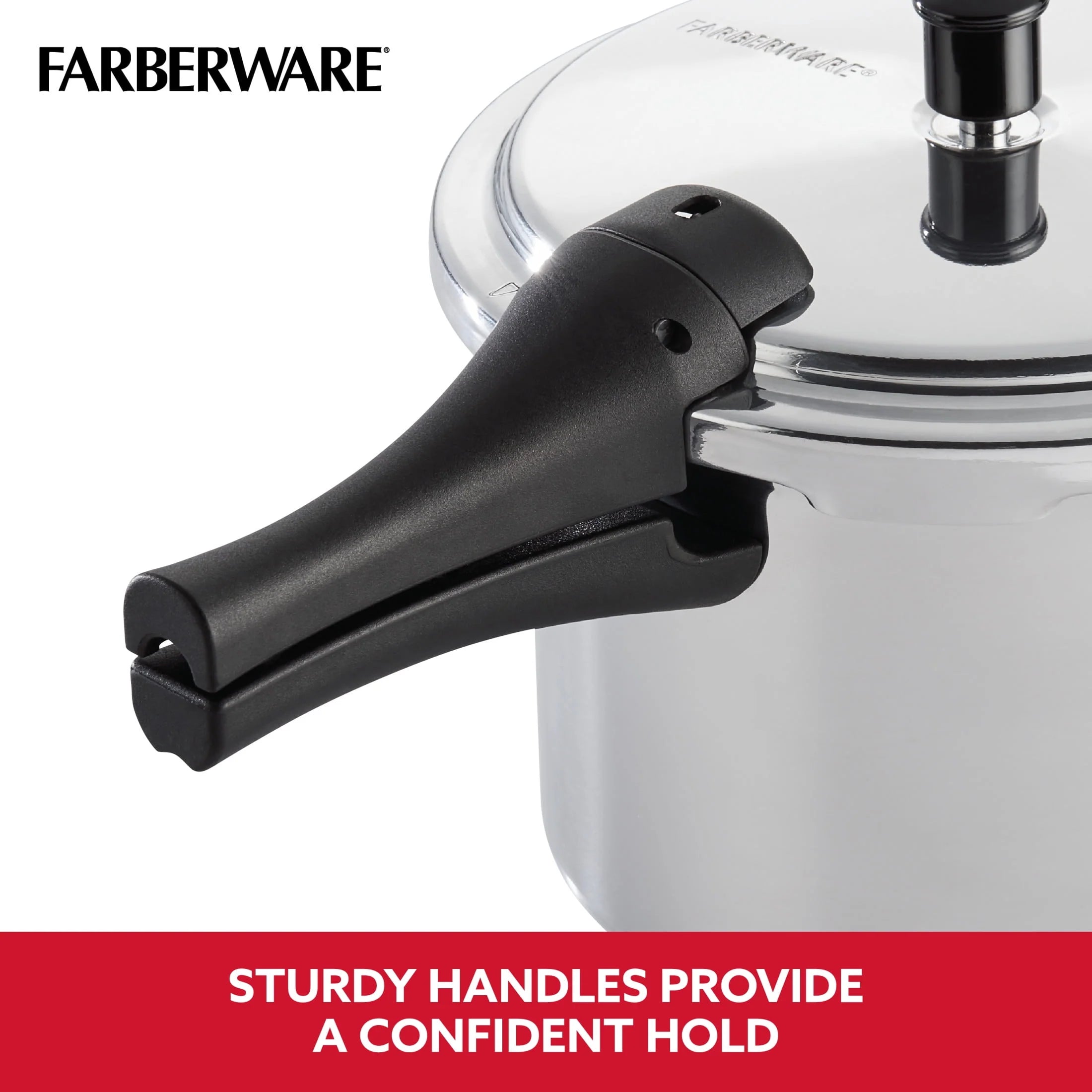 6-Quart Aluminum Stovetop Pressure Cooker G636