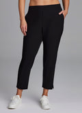 Plus City Stretch Ribbed Ankle Pant