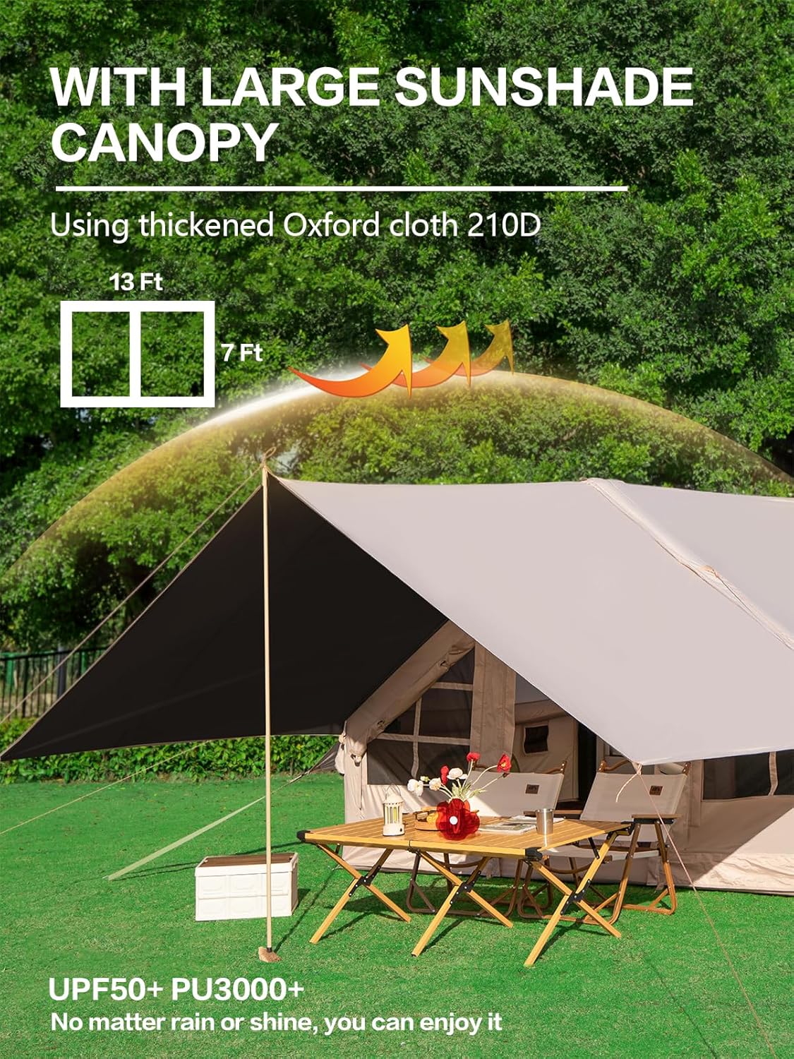 Inflatable Tent 2/4/6/8 Person T863237