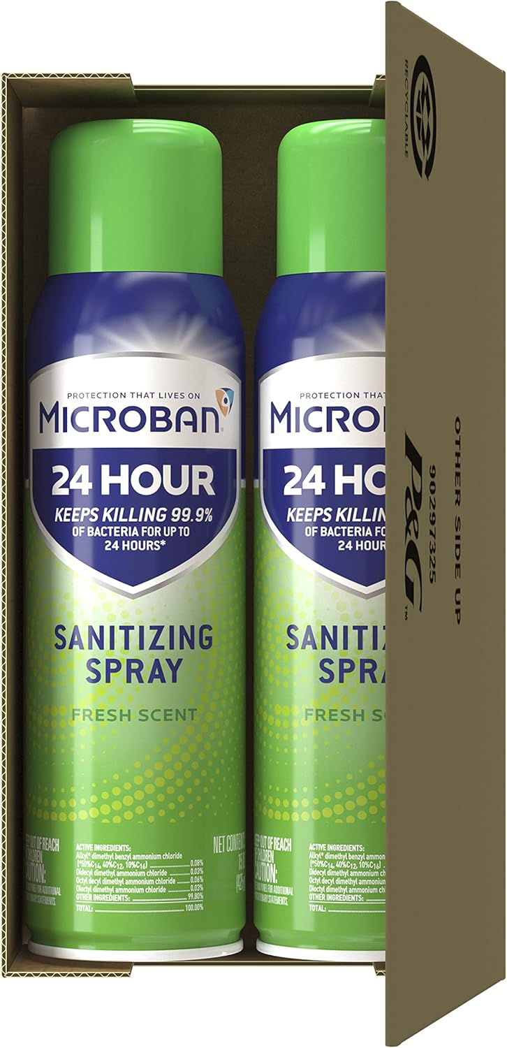 2 Count 15 oz Disinfectant Spray P690