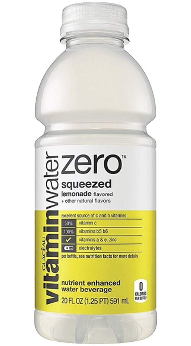20oz Bottle Pack of 6 Lemonade Vitamin Water Zero Z370