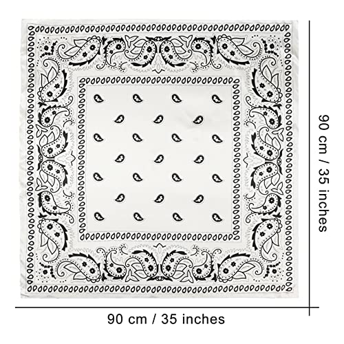 35” Satin Large Square Head Scarves - 4PCS Silk Like Neck Scarf Hair Sleeping Wraps T459
