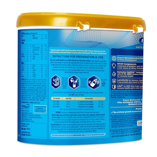 20.5 Oz Infant Formula Powder D646219