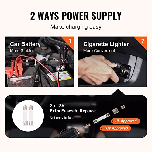 5 Ton Hydraulic Electric Car Jack with LED Light N999289