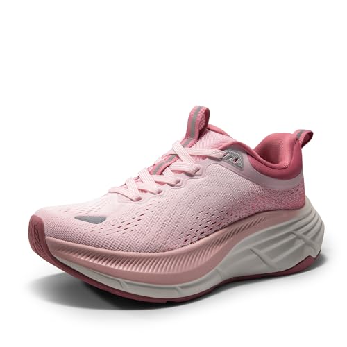 Women's Walking Shoes Cushion Comfortable Non-Slip Breathable Sneakers F7600
