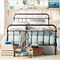 Dark Bronze Twin Iron Bed H269