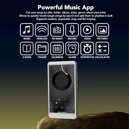 256GB Bluetooth MP3 Player with Speaker H7321