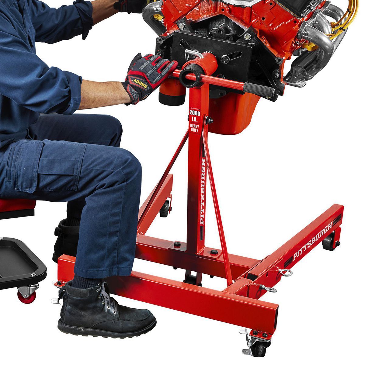 2000 lb. Capacity Foldable Engine Stand Z985