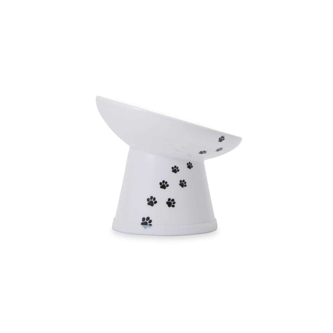 Tilted Raised Cat Food Bowl S6776