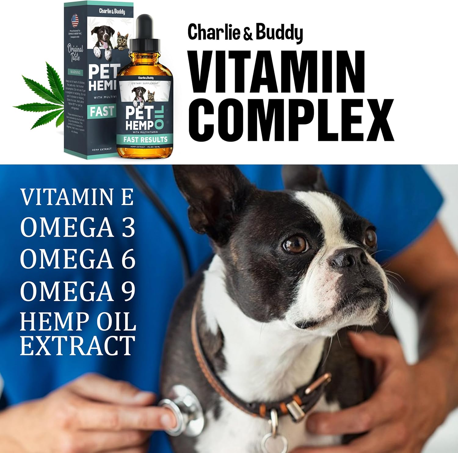 Hemp Oil for Dogs Cats N78010