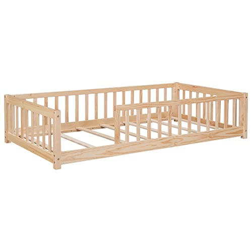 Twin Wooden Floor Bed N34005