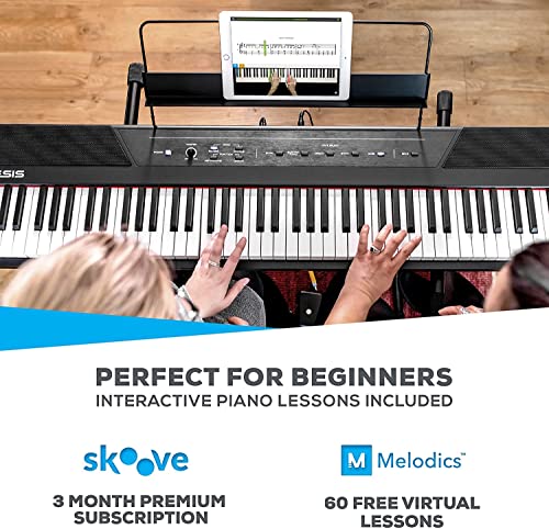 88 Key Digital Piano Keyboard with Semi Weighted Keys Z219