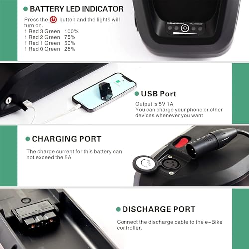 48V 13Ah Electric Bike Battery V52065