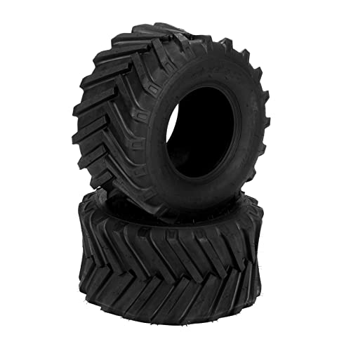 Set of 2 Lawn Mower Tires 24x12.00-12 6PR Turf Tire Tubeless X93855