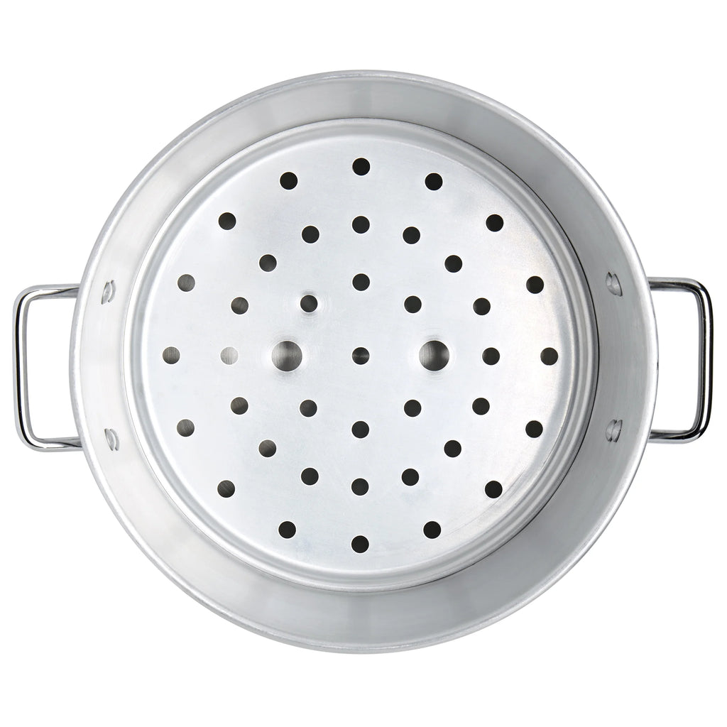 3 Piece 20Qt Aluminum Tamale Steamer Set T139498