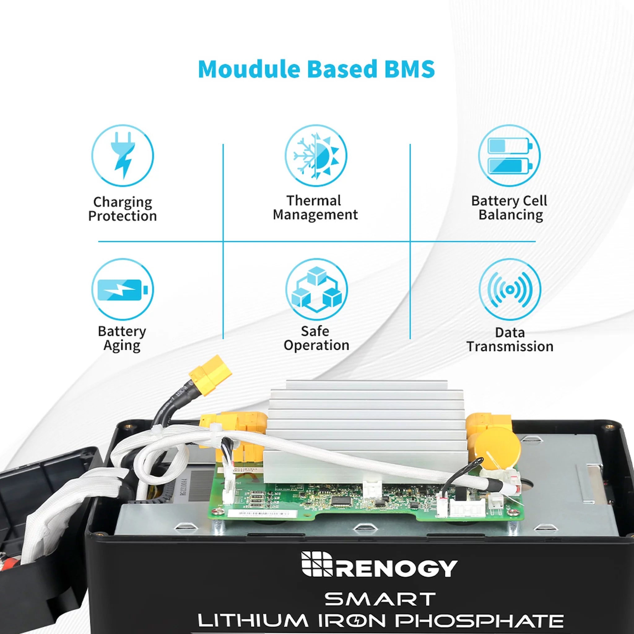 12V 100Ah LiFePO4 Deep Cycle Lithium Battery G693