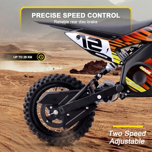 36v 1000w Electric Dirt Bike Orange K235
