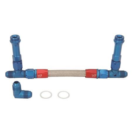 Dual Feed Fuel Line Kit for Holley 4150 Carburetors Y14307