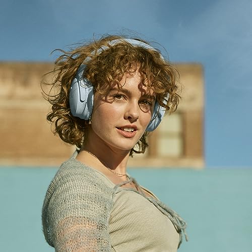 Wireless Noise Cancelling Over Ear Headphones, White Smoke H55304