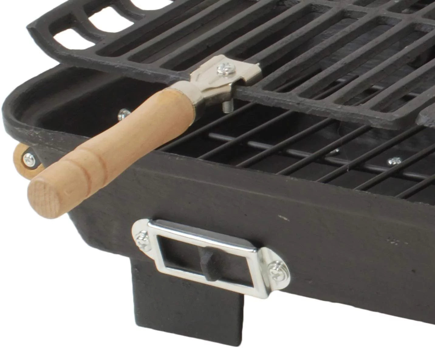 Cast Iron Hibachi Charcoal Grill, 10 by 18-Inch F372906
