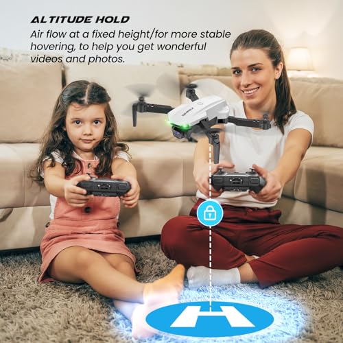 Drone With Camera 1080P, RC Quadcopter With Altitude Hold, Mini Drone Q297