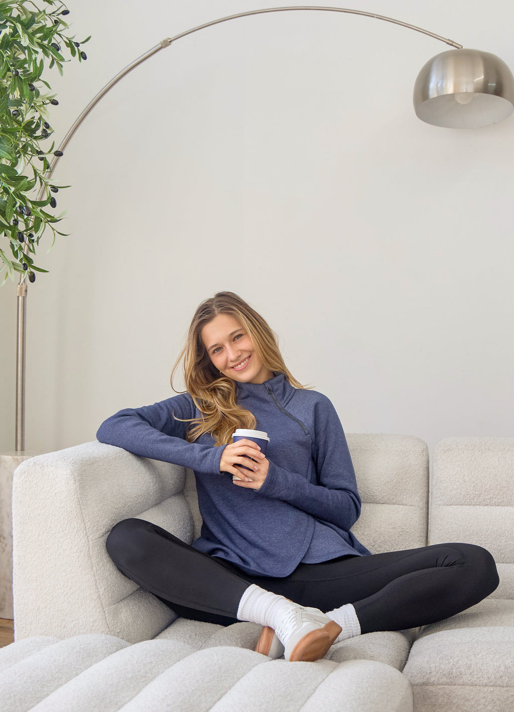 Ready To Roll Fleece Mock Neck Pullover
