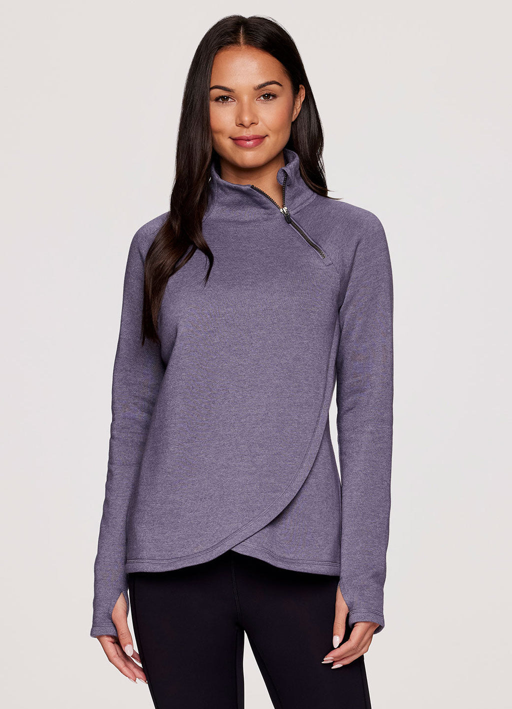 Ready To Roll Fleece Mock Neck Pullover