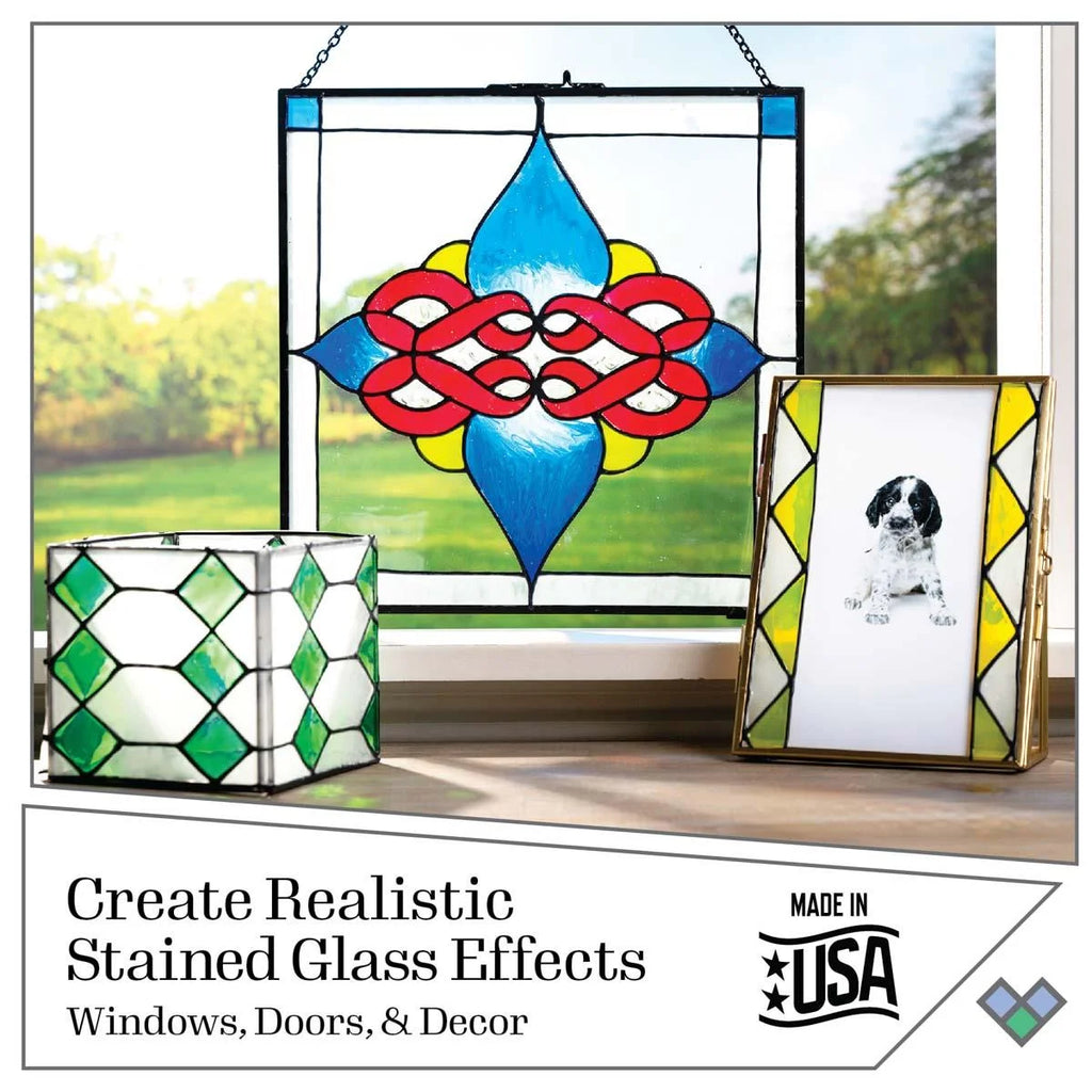 6 Piece Glass Paint Set V343