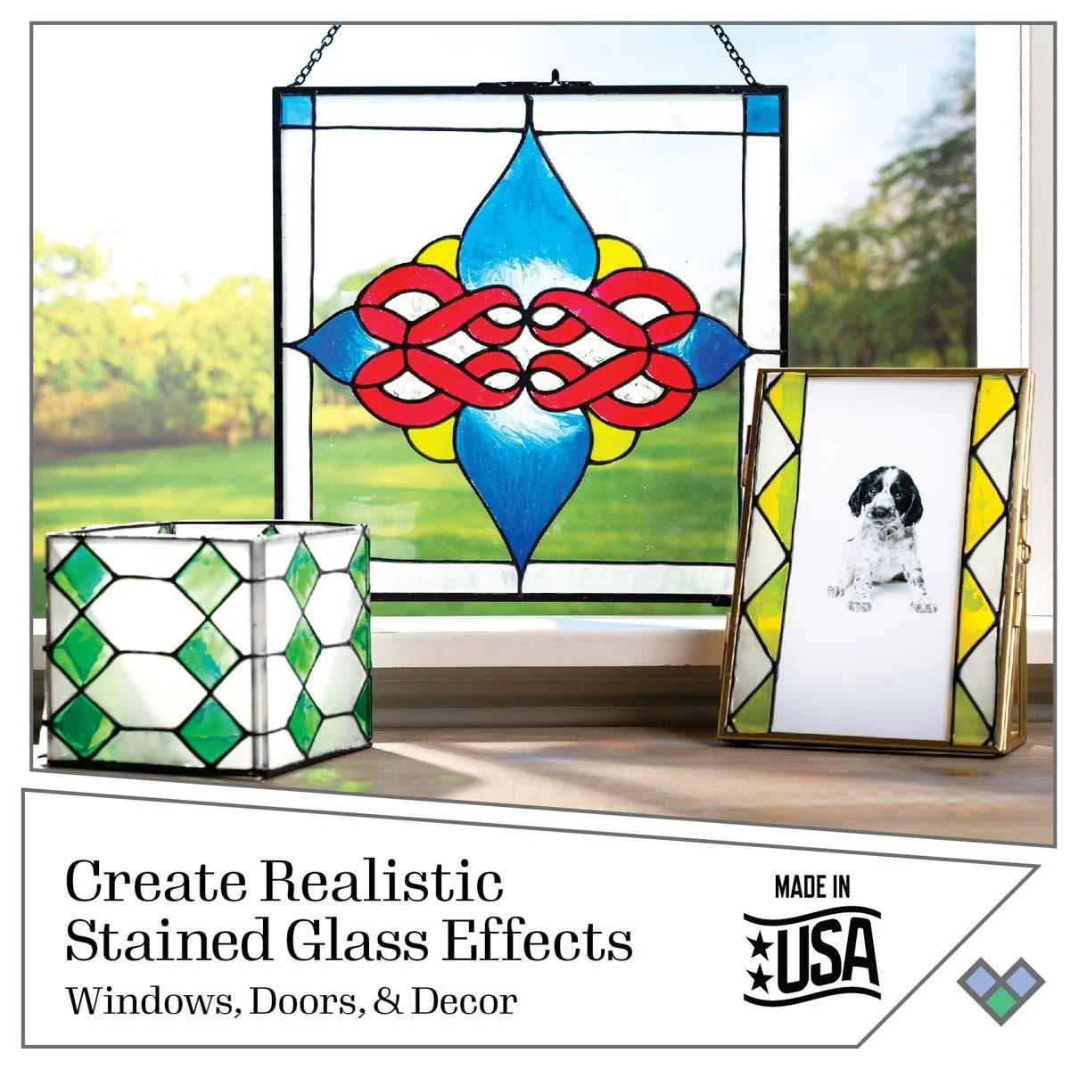 6 Piece Glass Paint Set V343