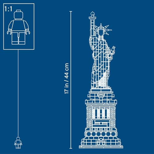 LEGO Architecture Statue of Liberty 21042 Model Building Set A626